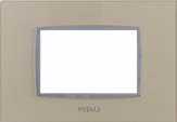 White Acrylic Cover with Silver Frame