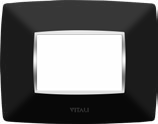 White Cover with Silver Frame