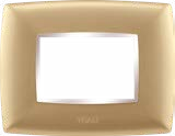 Golden Cover with Silver Frame