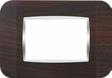 Rosewood Cover with Silver Frame